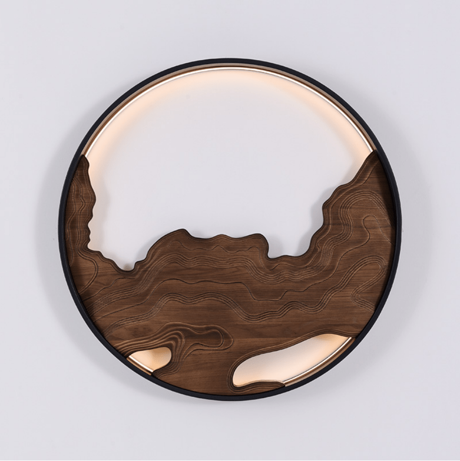 Strata Wall Sconce — Modern Wood Veneer LED Wall Light