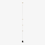 Soreluna LED Linear Pendant Light with Marble Counterweight