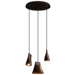 Nordic Tilted Wood Pendant Light – Asymmetric Natural Wood Shade