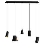 Nordic Tilted Wood Pendant Light – Asymmetric Natural Wood Shade
