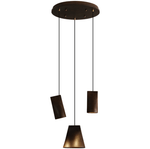 Nordic Tilted Wood Pendant Light – Asymmetric Natural Wood Shade