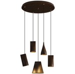 Nordic Tilted Wood Pendant Light – Asymmetric Natural Wood Shade
