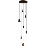 Nordic Tilted Wood Pendant Light – Asymmetric Natural Wood Shade