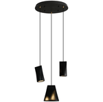 Nordic Tilted Wood Pendant Light – Asymmetric Natural Wood Shade
