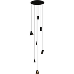 Nordic Tilted Wood Pendant Light – Asymmetric Natural Wood Shade