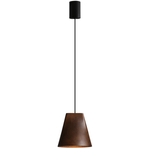 Nordic Tilted Wood Pendant Light – Asymmetric Natural Wood Shade