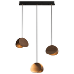 Orbit Fold Wood Pendant Light – Modern Nordic LED Hanging Lamp for Dining and Kitchen