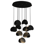 Orbit Fold Wood Pendant Light – Modern Nordic LED Hanging Lamp for Dining and Kitchen