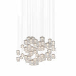 Crystal Pixels Customizable Modern Chandelier for Contemporary Interiors