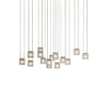 Crystal Pixels Customizable Modern Chandelier for Contemporary Interiors