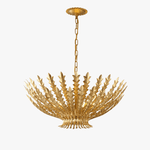 Gilded Acanthus Leaf Chandelier for Grand Interiors