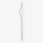 Sculptural Ribbon LED Wall Sconce in Silver – Modern Minimalist Lighting