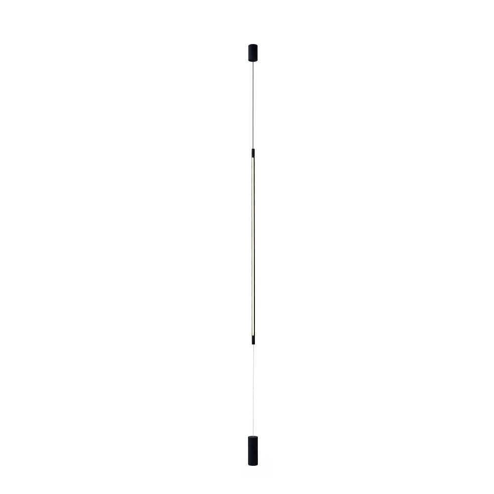 Linear LED Pendant Light – Minimalist Vertical Bar for Modern Interiors