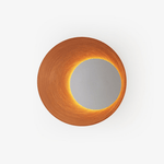 Lunar Crescent Wall Sconce — Modern LED Wall Light in Gold or White