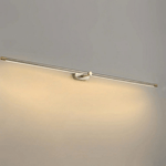 Minimalist Linear Rechargeable Wall Sconce – Cordless LED Vanity Light