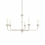 Elara Candle Chandelier – Modern Brass Candelabra Chandelier for Dining Room
