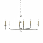 Elara Candle Chandelier – Modern Brass Candelabra Chandelier for Dining Room
