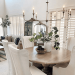 Elara Candle Chandelier – Modern Brass Candelabra Chandelier for Dining Room