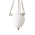 Regents Urn Glass Chain Chandelier in Antique Gold