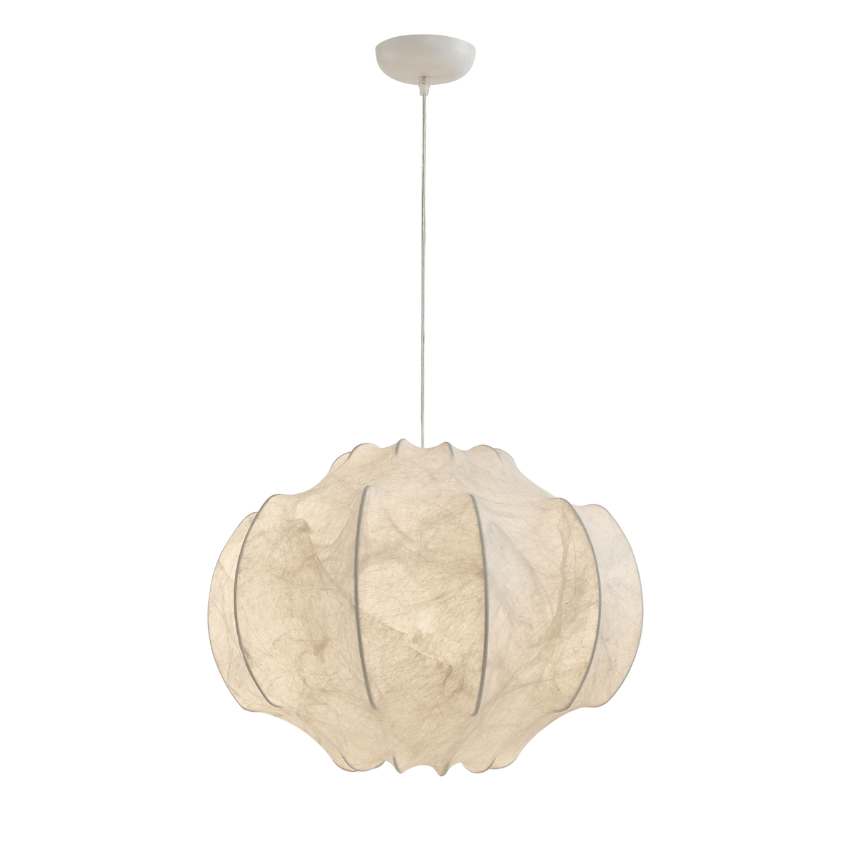 Lunara Silk Bloom Pendant Light – Handcrafted Mulberry Silk Chandelier for Modern Interiors