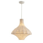 Aurielle Silk Pavilion Pendant Light – Handcrafted Mulberry Silk