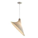 Lunaris Drift Silk Pendant Light – Handcrafted Mulberry Silk Shade