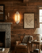 Onyxa Crest Alabaster Wall Sconce – Modern LED Wall Light for Bedroom & Living Room