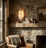 Onyxa Crest Alabaster Wall Sconce – Modern LED Wall Light for Bedroom & Living Room