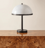 Lunarra Dome Alabaster Table Lamp – Modern Bedside & Living Room Lighting