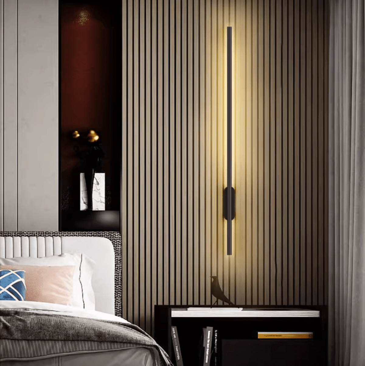 Volt Line Rechargeable LED Wall Sconce with Touch Dimming