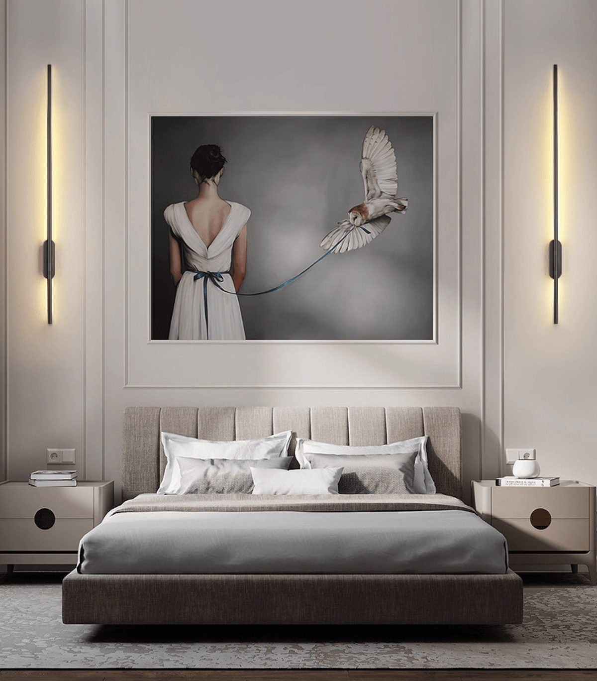Volt Line Rechargeable LED Wall Sconce with Touch Dimming