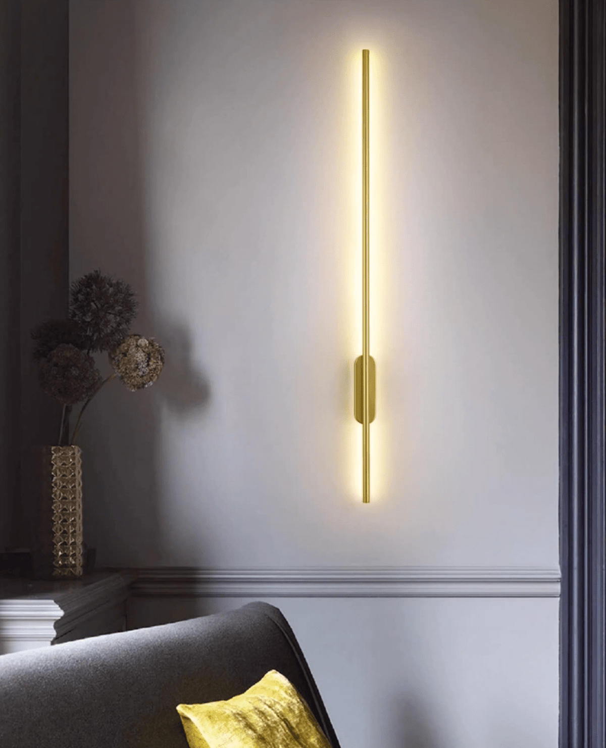 Volt Line Rechargeable LED Wall Sconce with Touch Dimming
