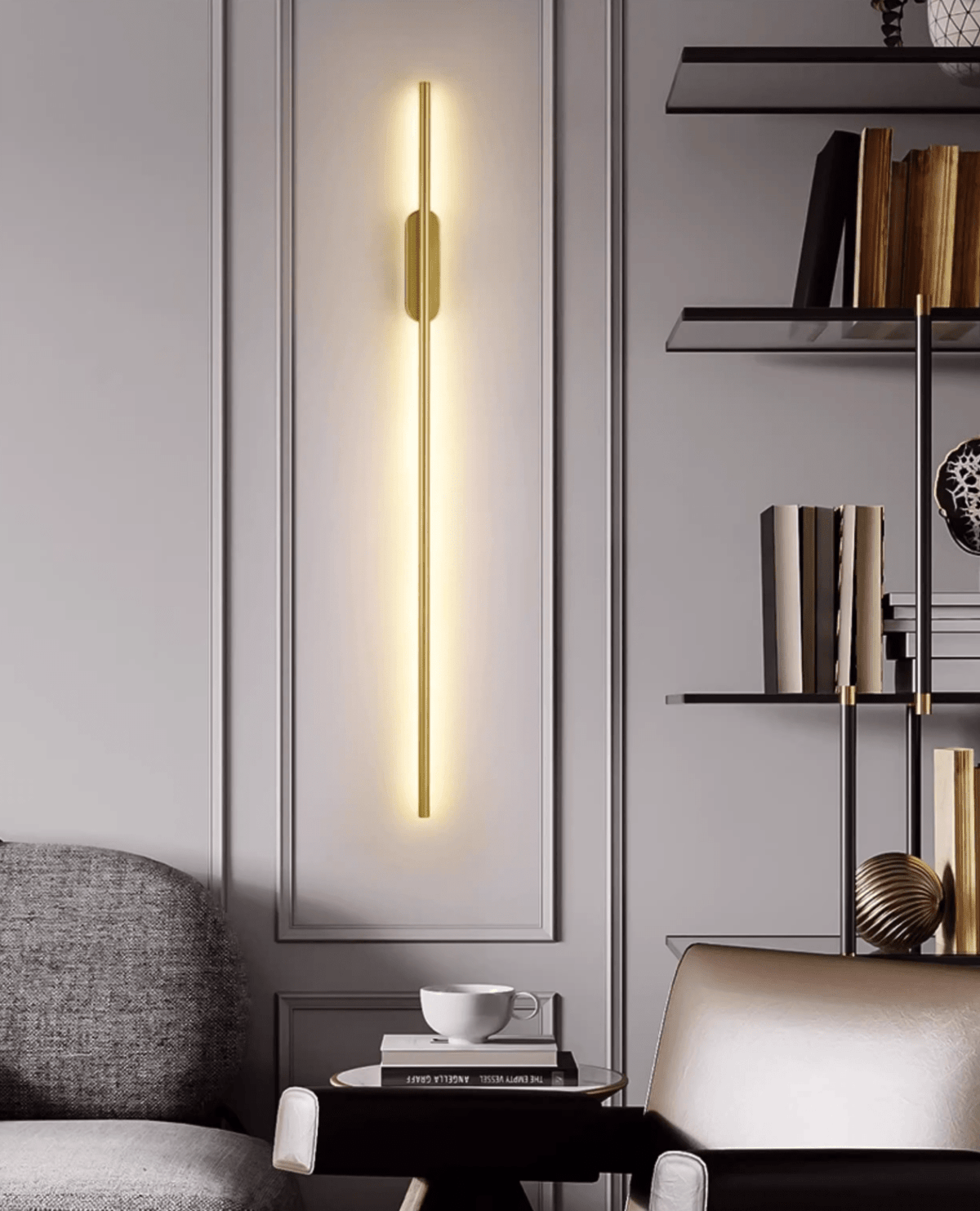 Volt Line Rechargeable LED Wall Sconce with Touch Dimming