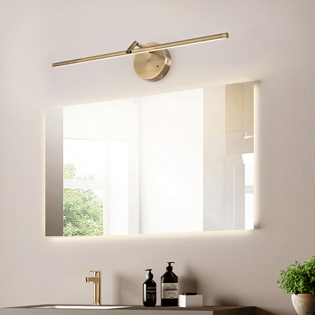 Galleria Slim Rechargeable LED Wall Sconce – Cordless, Dimmable