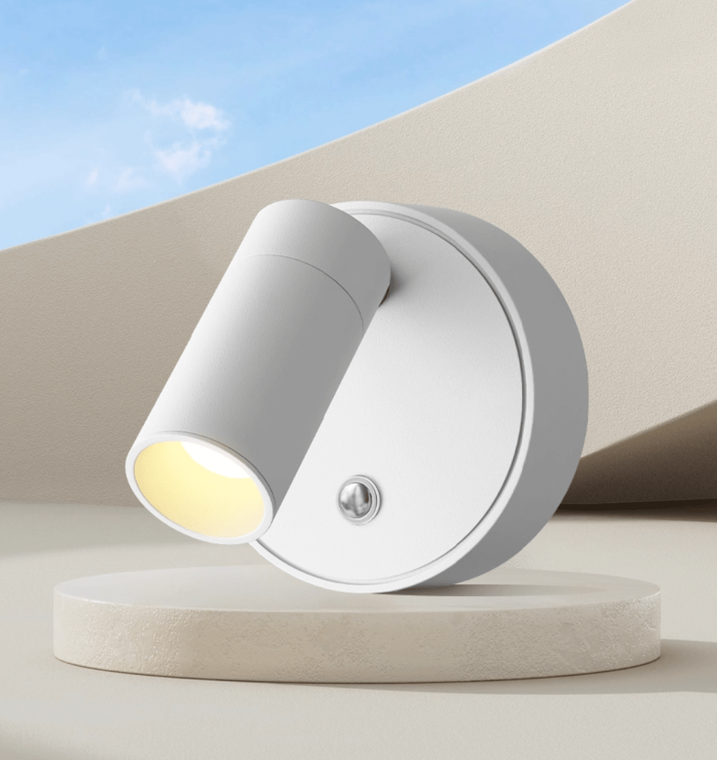 Luma Pivot Rechargeable Wall Sconce – Cordless LED Reading Light
