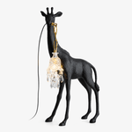 Giraffe Royale Sculpture Floor Lamp – Modern Crystal Pendant Light