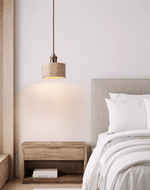 Terraform Travertine Pendant Light – Sculptural Stone Multi-Pendant