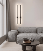 Luma Rod Portable Rechargeable Wall Sconce – Cordless Brass LED Light