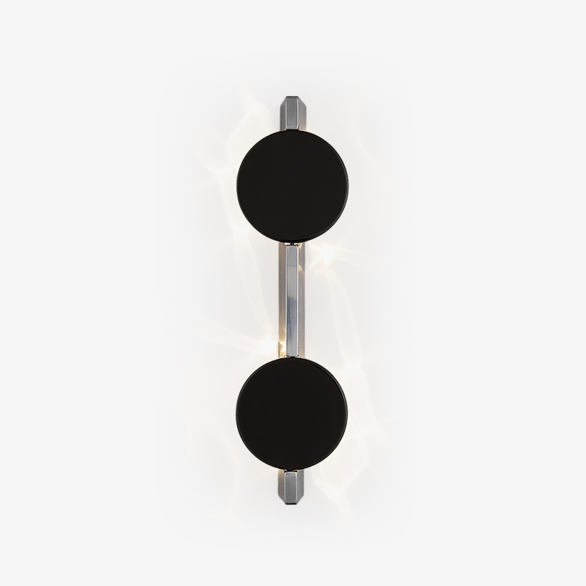 Lumin Wave Duo Wall Sconce – Modern LED Wall Lamp for Bedroom & Living Room