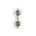 Lumin Wave Duo Wall Sconce – Modern LED Wall Lamp for Bedroom & Living Room