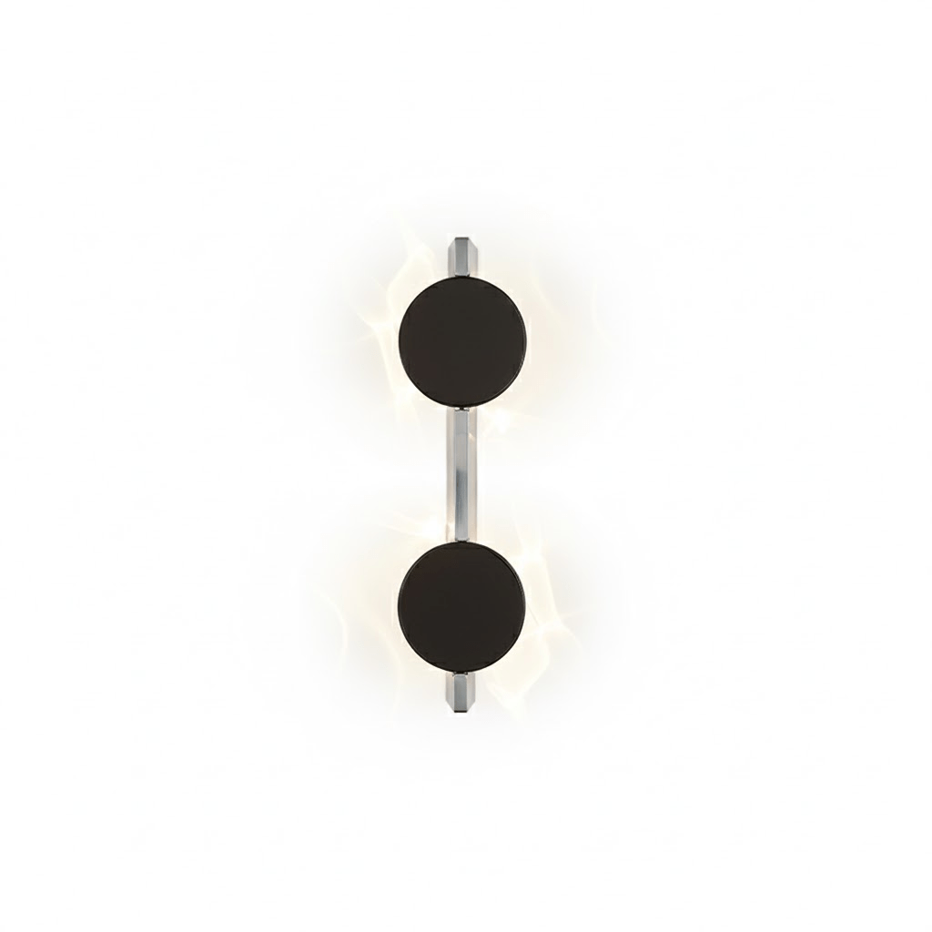 Lumin Wave Duo Wall Sconce – Modern LED Wall Lamp for Bedroom & Living Room