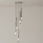 Symphony Orchestra Chandelier – Gold Nano-Coated Crystal Glass Pendant Light
