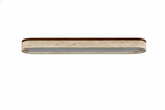 Strata Vein Linear Ceiling Light in Yellow Travertine