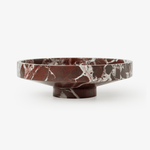 Sculptural Stone Catchall Tray for Entryway and Coffee Table Decor