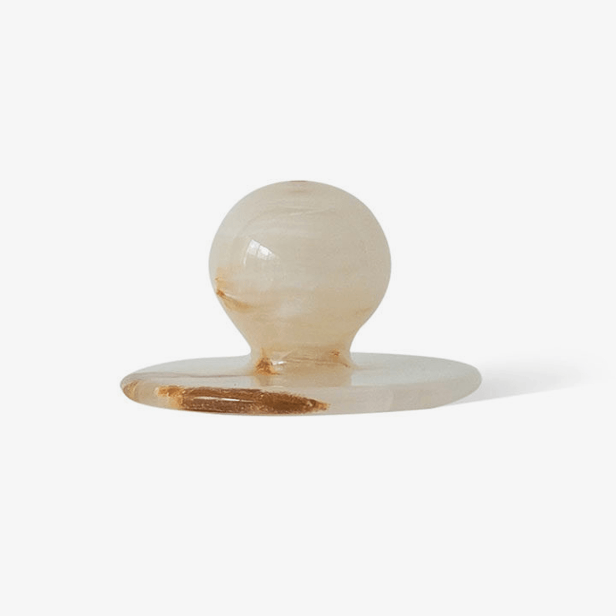 Jade Incense Holder – Minimalist Stone Tabletop Ornament for Serene Interiors