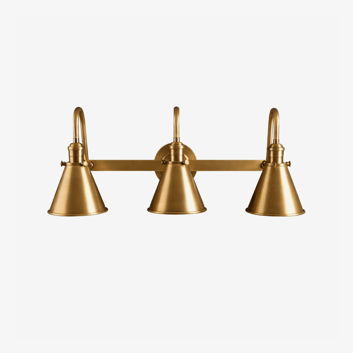 Oliver Wall Sconce in Gold Metal – Modern Minimalist Wall Light for Bedroom, Living Room, Hallway