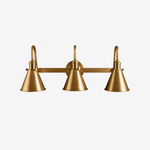 Oliver Wall Sconce in Gold Metal – Modern Minimalist Wall Light for Bedroom, Living Room, Hallway