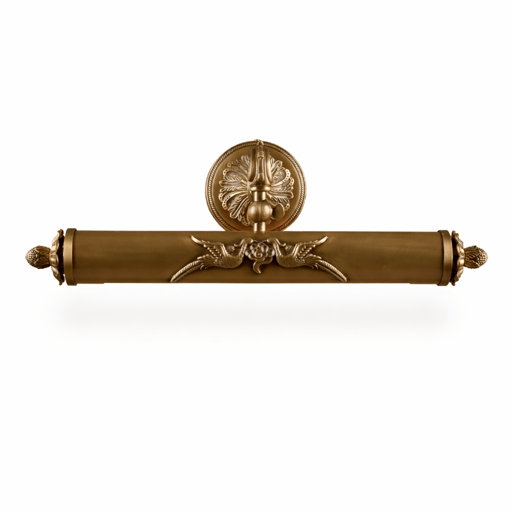 Florence Brass Wall Sconce – Vintage Luxury Lighting for Refined Interiors