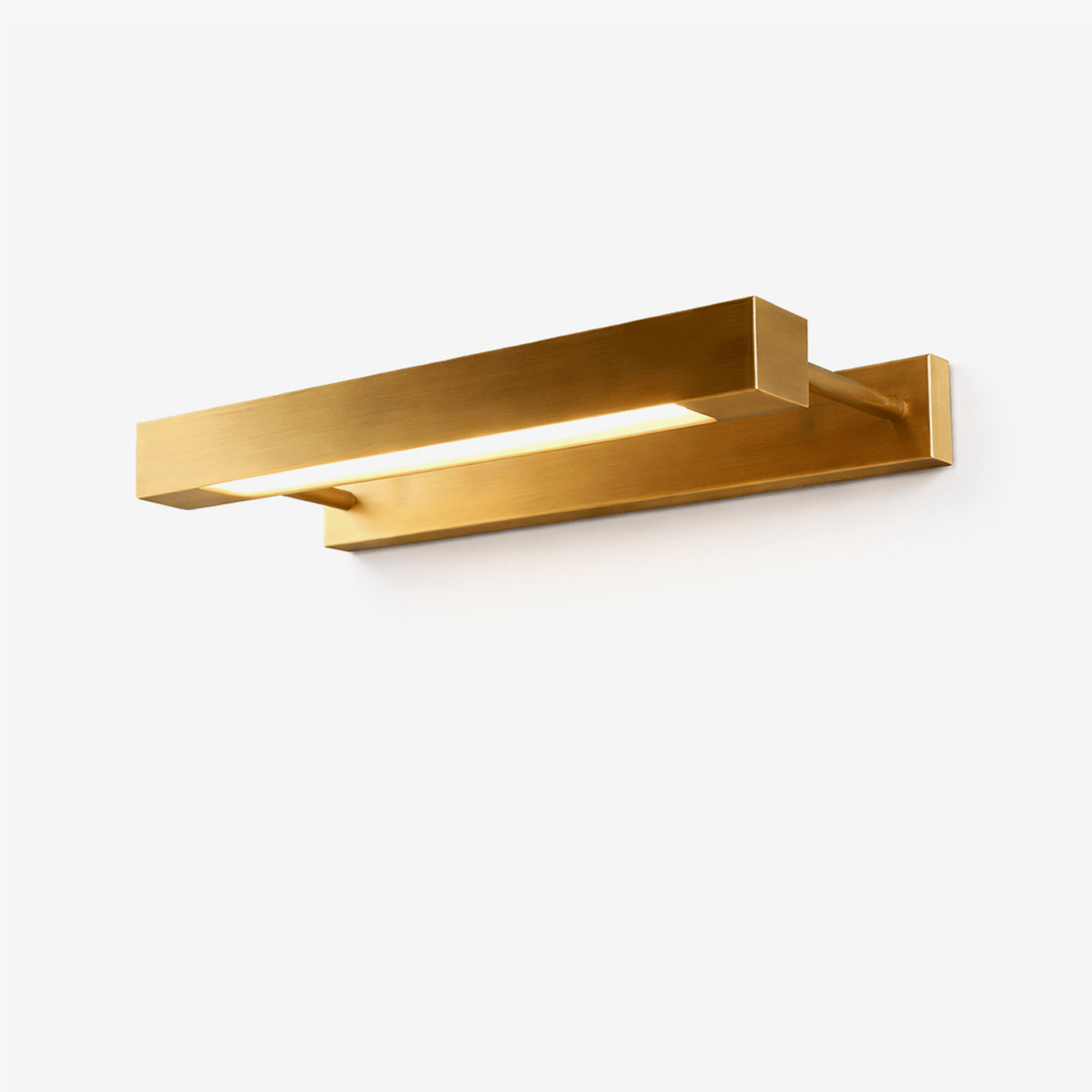 Reid Modern Brass LED Wall Sconce for Bedroom and Living Room