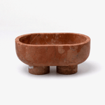 Luna Marble Tray in Natural Stone for Elegant Interiors